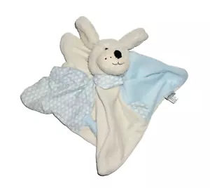 WIE NEU * Sterntaler HUND HARDY 30 x 30 cm blau weiß Schmusetuch Schnuffeltuch - Bild 1 von 4