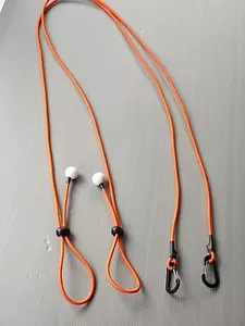 2x Soporte para caña de pescar con correa de remo de kayak Cuerda de cordón cordón de choque - Imagen 1 de 8