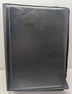 black zipper memo folder/binder - Picture 1 of 4