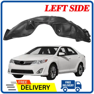 Front Driver Left Side Fender Liner For 2012-2014 Toyota Camry Foto 1 de 4