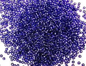 20gms Toho size 11/0 Beads - Colour 2224 - Deep Royal Purple Silver Lined - Picture 1 of 3