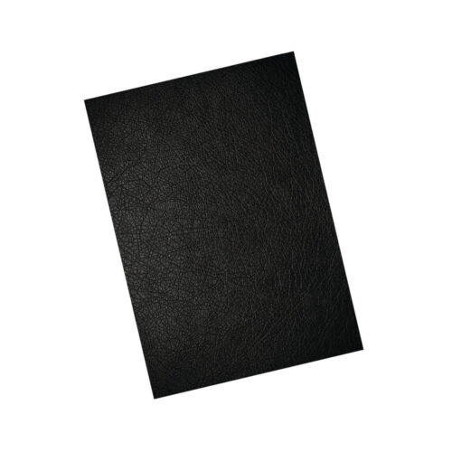 GBC LeatherGrain A4 Binding Covers 250gsm Black Pack of 100 CE040010