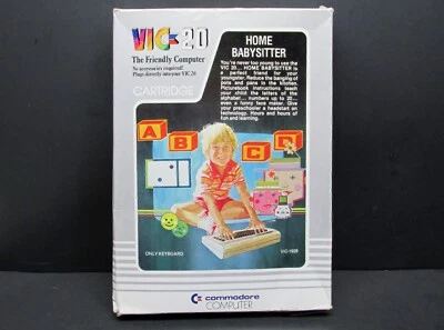 HOME BABYSITTER, VIC-20, Cartridge Commodore 1981, New in Box, Never Used - Image 1 of 4