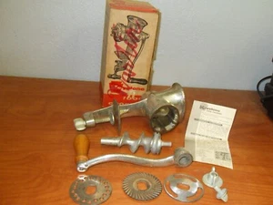 Picadora de comida/carne Keystone 2-0 de colección Wrightsville, Pennsylvania funciona completamente - Imagen 1 de 14