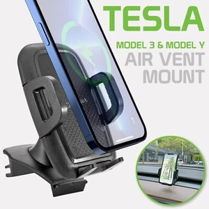 Soporte de teléfono celular para ventilación de aire de automóvil compatible con Tesla Model 3 y Model Y - Imagen 1 de 9