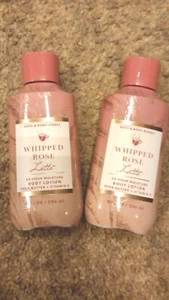 2 NEU UND FRISCH 8 Unzen Bath And Body Works WHIPPED ROSE Lotion FEMININ - Bild 1 von 3
