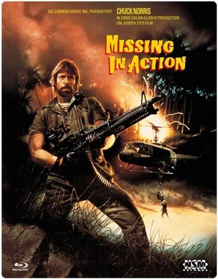 3D Steelbook Missing in Action Chuck Norris Uncut Futurepak Lenticular Blu-ray - Image 1 of 3
