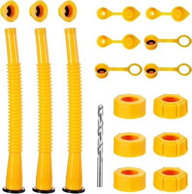 Repuesto de boquilla de lata de gas extra larga, nuestra boquilla de lata de gas mide 11,2 pulgadas de largo, (3 pulgadas L Foto 1 de 4