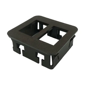 Porsche 924 944 Dash Switch Surround Trim Cover Brown Blende braun OEM 477857138 - Foto 1 di 6