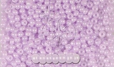 Perla de ópalo púrpura lavanda checa PRECIOSA® rocallas de vidrio 11/0 cuentas de semillas  Foto 1 de 2