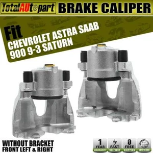 2x Brake Caliper for w/o Bracket Front Left & Right for Chevrolet Astra Saab 9-3 - Picture 1 of 8