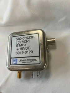 Wenzel Associates Quarzoszillator 500-06523B 5 MHz +15VDC 132743-1 8046-0120 - Bild 1 von 6