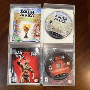 2 PS3 Spiele Südafrika WM 2010 WWE 2K14 - Bild 1 von 2