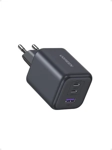 UGREEN 45W USB C Ladegerät 3-Port PPS Schnellladegerät 25W PD Netzteil GaN...  - Bild 1 von 10