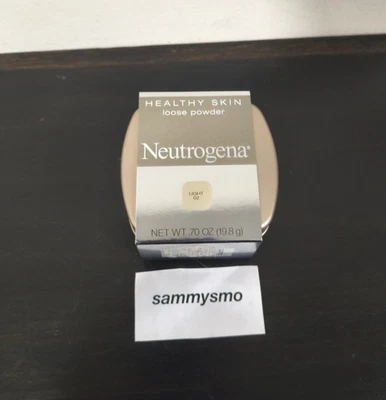 Neutrogena Healthy skin Loose Powder .70 oz.  shade - light 02  brand new - Image 1 of 4