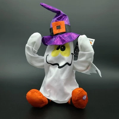 Espeluznante Lindo Fantasma Animado A Batería Peluche Decoración Halloween Foto 1 de 4