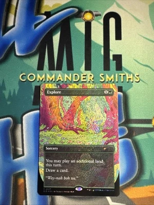 Explore -  FURBY ✨ Borderless CONFETTI FOIL ✨ MTG NM Secret Lair 2312 - Image 1 of 2