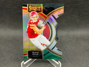 2023 Select TRAVIS KELCE Black Green Die Cut Premier #150 Chiefs - Picture 1 of 2