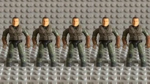 Mega Construx/Bloks Halo Marine Corps Soldiers Muñeca Bloques de Construcción Juguete x5 - Imagen 1 de 4