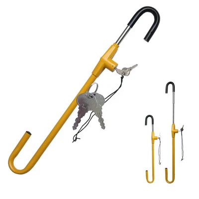 Lenkradkralle Pedalschloss Wegfahrsperre Diebstahlsicherung 56,5 – 75,5 cm Auto - Bild 1 von 4