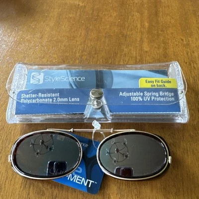 Gafas de sol Style Science ovaladas polarizadas con clip ajustables sobre gafas Foto 1 de 4