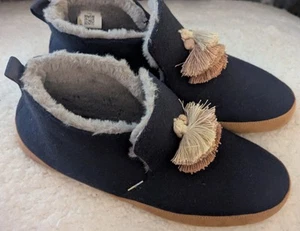 Tom's Size 9 Woman's Nahla Bootie Slippers Blue - Picture 1 of 12