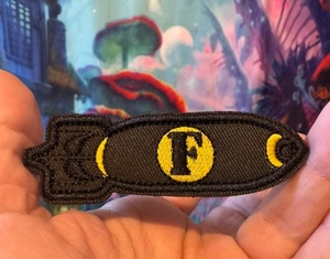Toppa F-Bomb Morale tattica militare ricamata con gancio e passante - Foto 1 di 1