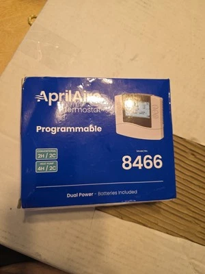 AprilAire 8466 Universal Programmable Thermostat - Image 1 of 2