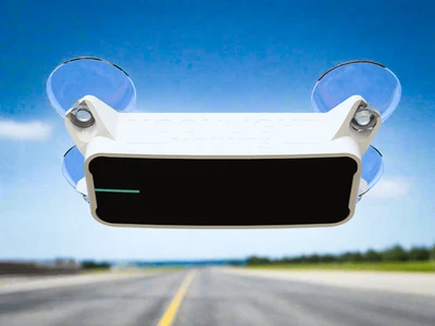 MOONLIGHT MOUNTS Dragy GPS Suction Cup Mount (Compatible with DRG69/70) (UV Protected)