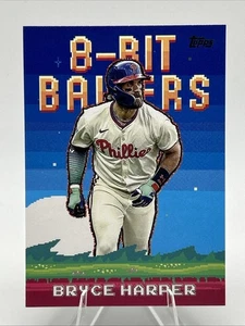 2025 Topps Series 1 Celebration Bryce Harper 8-Bit Ballers #8B-5 Phillies - Picture 1 of 10