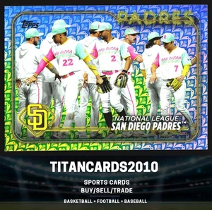 San Diego Padres 2024 Topps Holiday Easter Foil San Diego Padres #2 - Picture 1 of 2