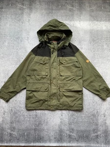 FJALLRAVEN Mens Jacket Hunting Green Outdoor Hiking Hooded Coat size Xs - Picture 1 of 15