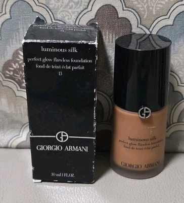 Giorgio Armani Luminous Silk Perfect Glow Flawless Foundation 13 NEW 1 Oz - Image 1 of 4