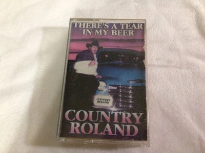 УЛЬТРА РЕДКАЯ! Country Roland Garcia - 'There's A Tear In My Beer' (кассета, 1993) - Изображение 1 из 3
