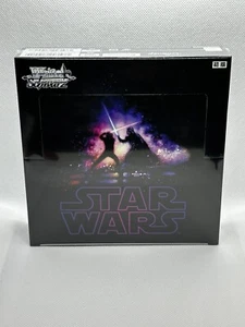 Nuevo sellado BLANCO NEGRO STAR WARS japonés BOOSTER BOX DISNEY BUSHIROAD EE. UU. - Imagen 1 de 4