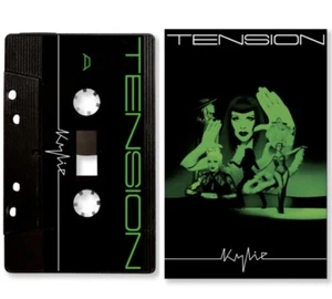 Kylie Minogue: Tension - 2-track UK Cassette Single in Slipcase + Extended Mix - Picture 1 of 1
