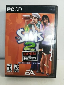 Sims 2: Open for Business PC CD-Rom 2006 Windows expansion pack add-on - Picture 1 of 3
