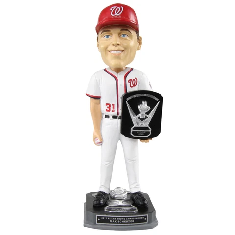 Max Scherzer Washington Nationals Max Scherzer NL Cy Young Bobblehaed Bobblehead Cover