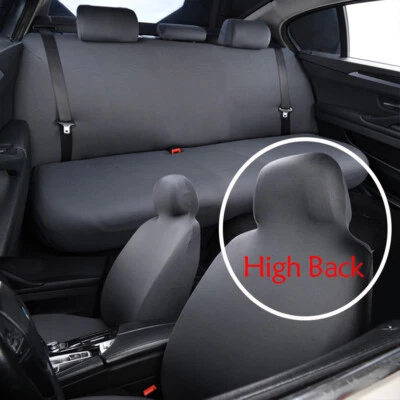 High Stretch Car Seat Covers for Ford F150 F250 High Back Front Rear Cushion Mat Foto 1 de 4