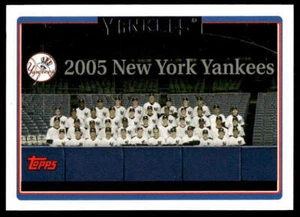 2006 Topps #284 New York Yankees New York Yankees - Picture 1 of 2