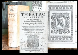 1606 Catalogue of rulers Doglioni Del theatro universale de' prencipi, et di... - Picture 1 of 1
