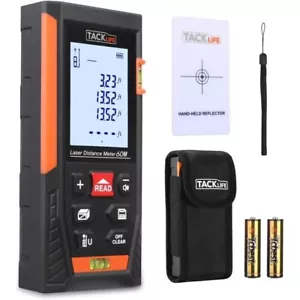 🔥Tacklife Classic Laser Measure HD60 196Ft M/In/Ft Mute Laser Distance Meter🔥 - Picture 1 of 5