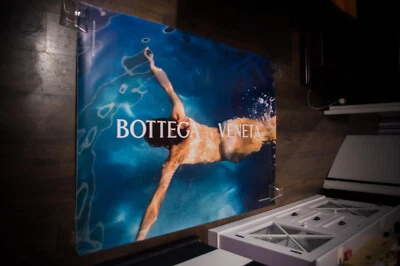 Póster de moda publicitaria francesa original BOTTEGA VENETA ✯ TYRON LEBON B Foto 1 de 4