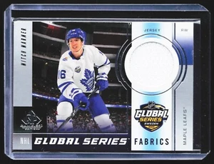 2024-25 SP Game Used NHL Global Series Mitch Marner Fabrics Jersey #GSF-MM - Picture 1 of 3