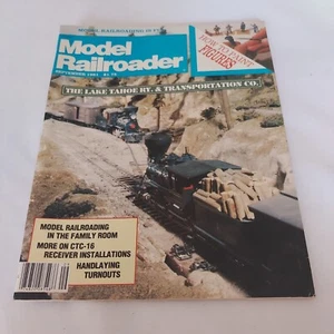 1981 September, Model Railroader Magazine, The Lake Tahoe Railroad  (CP289) - Bild 1 von 3