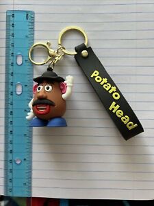 Mr. Potato Head From Toy Story  Rubber &  Metal Keychain New!Fast Shipping!