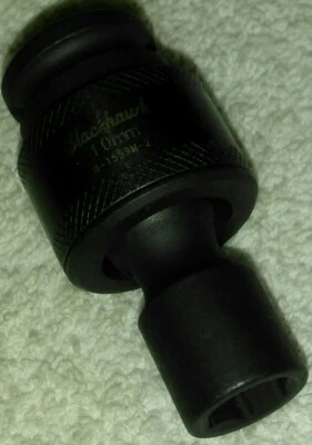 Blackhawk By Proto U-1559M-2 3/8 Drive 10mm Impact Swivel Socket 6pt new - Image 1 of 2