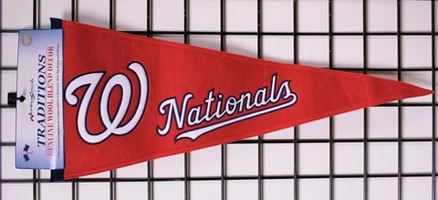 Washington Nationals Official MLB Wool Blend Pennant - Winning Streak Cover