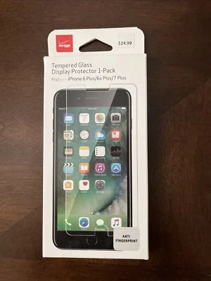 NWT Original Verizon Tempered Glass Screen Display Protector for iPhone 7/6s/6 - Image 1 of 2