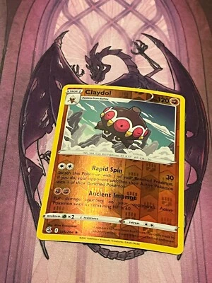 Claydol - 145/264 Fusion Strike Pokemon Reverse Holo Foil Nice! - Image 1 of 2